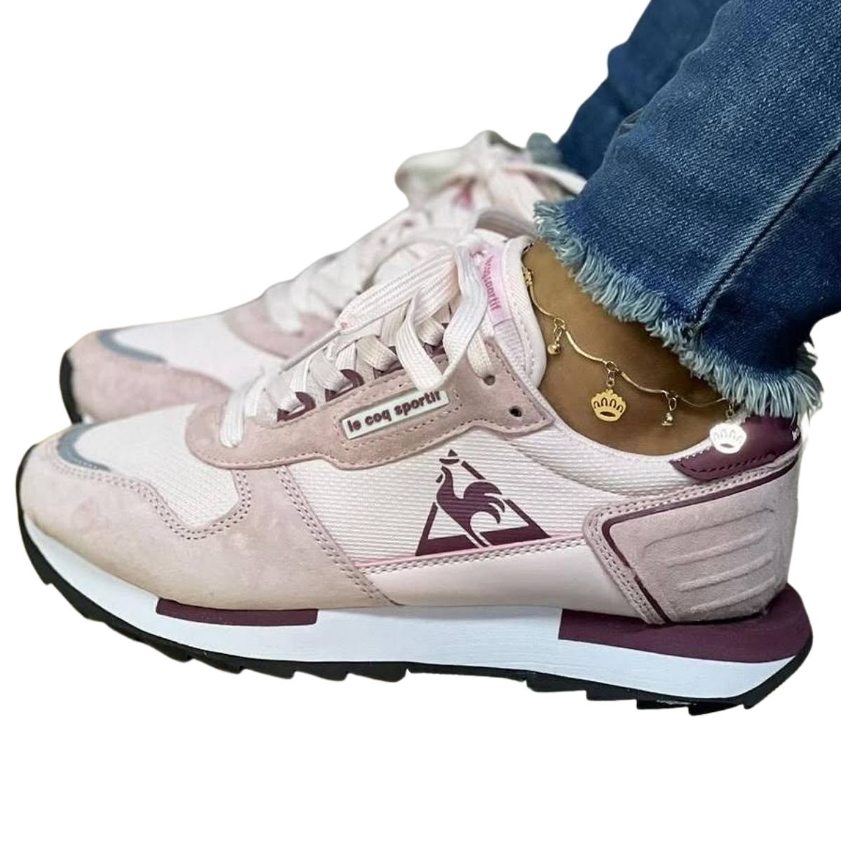 zapatillas le coq sportif para mujer color rosa para caminar en Popay&aacute;n Cauca Colombia